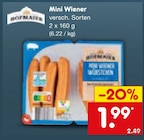 Aktuelle Wiener Würstchen Angebote bei Netto Marken-Discount in Köln Aktuelles Mini Wiener Angebot bei Netto Marken-Discount in Köln ab 1,99 €