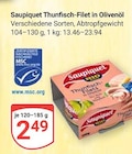 Aktuelles Thunfisch-Filet in Olivenöl Angebot bei GLOBUS in Bochum ab 2,49 €