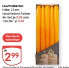Leuchterkerzen im Angebot bei GLOBUS in Homburg Leuchterkerzen Angebote bei GLOBUS Homburg für 2,99 €