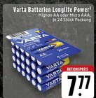 Batterien Longlife Power bei EDEKA im Neunkirchen-Seelscheid Prospekt für 7,77 €