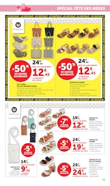 Promos Chaussures Femme dans le catalogue "Super U" de Super U Chaussures Femme en promo dans le catalogue Super U à la page 19