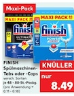 Spülmaschinen-Tabs oder -Caps von Finish im aktuellen Kaufland Prospekt für 8,49 €