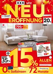 Teppich im XXXLutz Möbelhäuser Prospekt in Hagen Aktueller XXXLutz Möbelhäuser Prospekt mit Teppich, "NEUERÖFFNUNG in Essen", Seite 1