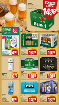 Krombacher im aktuellen REWE Prospekt (Weinheim) Krombacher im REWE Prospekt "Dein Markt" mit 32 Seiten (Weinheim)