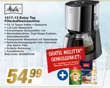 1017-13 Enjoy Top Filterkaffeemaschine bei expert im Prospekt "" für 54,99 €