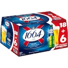 Bière - 1664 en promo chez Carrefour Béziers à 11,99 €