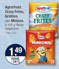 Crazy Frites im V-Markt Prospekt Crazy Frites von Agrarfrost im aktuellen V-Markt Prospekt für 1,49 €