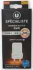 Chargeur Secteur GAN - U Specialiste - Hyper U à Caen Chargeur Secteur GAN - U Specialiste en promo chez Hyper U Caen à 19,99 €