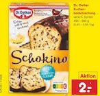 Kuchenbackmischung von Dr. Oetker für 2,00 € bei Netto Marken-Discount im Angebot Kuchenbackmischung von Dr. Oetker im aktuellen Netto Marken-Discount Prospekt