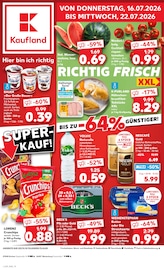 Kaufland Supermarkt Prospekt der aktuellen Woche mit 56 Seiten, gültig von 16.07.2026 bis 22.07.2026, in Niederfischbach und Umgebung Aktueller Kaufland Supermarkt Prospekt in Niederfischbach und Umgebung, "Hier bin ich richtig" mit 56 Seiten, 16.07.2026 - 22.07.2026