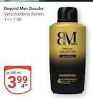 Dusche im Angebot bei GLOBUS in Hürth Dusche Angebote von Beyond Men bei GLOBUS Hürth für 3,99 €
