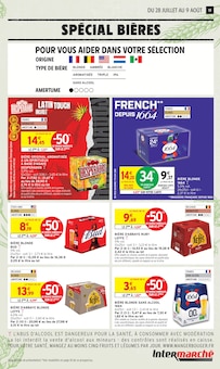 Promotion Desperados dans le prospectus Intermarché Super, valable du 28/07/2026 au 09/08/2026 Promo Desperados dans le catalogue Intermarché Super du moment à la page 19
