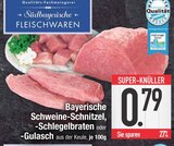 Bayerische Schweine-Schnitzel Angebot in Breitenthal Bayerische Schweine-Schnitzel im aktuellen Prospekt bei EDEKA in Breitenthal