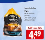 Prim's französische Pute bei famila Nordost im Prospekt "" für 4,49 €