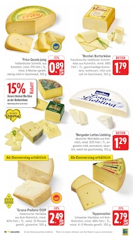 Käse im aktuellen EDEKA Prospekt (Mainz) Käse im EDEKA Prospekt "Aktuelle Angebote" mit 43 Seiten (Mainz)