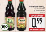 Essig von Altmeister im aktuellen EDEKA Prospekt für 0,99 €