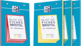 Bloc de fiches Bristol colorées A5 - OXFORD en promo chez Monoprix Margaret Bloc de fiches Bristol colorées A5 - OXFORD dans le catalogue Monoprix Margaret