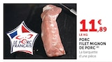 Filet mignon de porc dans le catalogue U Express