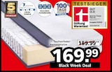 Taschenfederkernmatratze Flex Air von  im aktuellen Segmüller Prospekt für 169,99 €