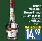 Williams-Birnen-Brand von Roner im aktuellen EDEKA Prospekt für 14,99 €