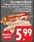 Currywurst-Alarm bei E center im Straßenhaus Prospekt für 5,99 €