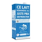 Lait demi-écrémé stérilisé U.H.T. - C'EST QUI LE PATRON en promo chez Carrefour Grenoble à 1,27 €