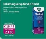 mea - meine apotheke - Erkältungssirup für die Nacht Angebot im Prospekt Erkältungssirup für die Nacht bei mea - meine apotheke im Prospekt "" für 19,45 €