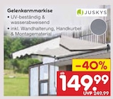 Gelenkarmmarkise Angebote von Juskys bei Netto Marken-Discount Paderborn für 149,99 €