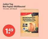 Bio Papier-Müllbeutel von Jeden Tag im aktuellen V-Markt Prospekt für 1,49 €