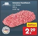 Schweine Hackfleisch im Angebot bei Netto Marken-Discount in Jena Schweine Hackfleisch Angebote von Gut Ponholz bei Netto Marken-Discount Jena für 2,29 €