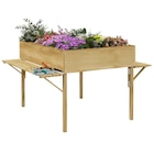 Outsunny Hochbeet natur Holz B/H/L: ca. 91,5x122x89 cm für 81,99 € bei POCO im Angebot Outsunny Hochbeet natur Holz B/H/L: ca. 91,5x122x89 cm im aktuellen POCO Prospekt