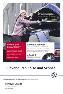 Volkswagen Prospekt der Woche "Startklar für den Winter" Seite 1, 01.01.2026 bis 28.02.2026 für Werdohl Aktueller Volkswagen Prospekt "Startklar für den Winter" Seite 1 von 1 Seite für Werdohl