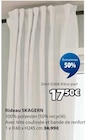 Rideau skagern en promo chez Jysk Saint-Brieuc à 17,50 €