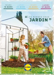 Prospectus Lidl à Paris, "Les rendez-vous jardin", 1 page de promos valables du 09/03/2023 au 26/03/2023