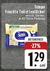 Feuchte Toilettentücher bei EDEKA im Bergneustadt Prospekt für 1,29 €