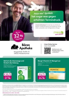 Aktueller mea - meine apotheke Prospekt "Unsere November-Angebote" Seite 1 von 4 Seiten für Muldenhammer