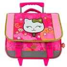 Cartable à roulettes Chat en promo chez Carrefour Clichy à 21,90 €