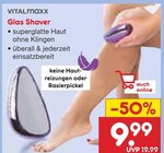 Glas Shaver im Netto Marken-Discount Prospekt Glas Shaver von Vitalmaxx im aktuellen Netto Marken-Discount Prospekt für 9,99 €