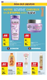 Promo Shampooing dans le catalogue Carrefour Market du moment à la page 8