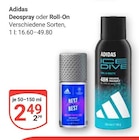 Deospray von Adidas im aktuellen GLOBUS Prospekt