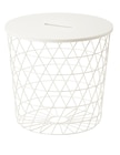 Beistelltisch im IKEA Prospekt Aufbewahrungstisch weiß von KVISTBRO im aktuellen IKEA Prospekt für 24,99 €