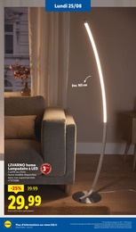 Prix et réduction Lampadaire dans le prospectus Lidl en cours Offre Lampadaire dans le catalogue Lidl du moment à la page 10