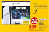 Pack console ps5 slim edition standard - fortnite - SONY en promo chez Hyper U Belfort à 549,00 €