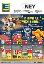 Aktueller EDEKA Supermarkt Prospekt in Rommerskirchen und Umgebung, "Aktuelle Angebote" mit 26 Seiten, 22.12.2025 - 27.12.2025