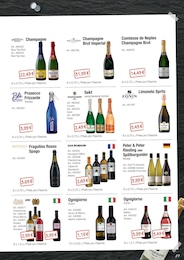 Champagner im Hamberger Prospekt "BIERGARTEN" auf Seite 41