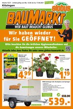 Globus-Baumarkt Prospekt für Würzburg mit 20 Seiten Globus-Baumarkt Prospekt für Würzburg: "WER BAUT BRAUCHT GLOBUS", 20 Seiten, 11.04.2021 - 17.04.2021