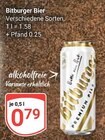 Premium Pils Angebote von Bitburger bei GLOBUS Rostock für 0,79 €