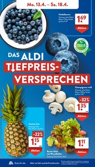 ALDI SÜD Prospekt der aktuellen Woche, gültig von 13.04.2026 bis 18.04.2026 Aktueller ALDI SÜD Prospekt "Gutes für Alle." mit 35 Seiten