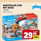 Baustellen-LKW mit Kran Angebote von Playmobil bei Marktkauf Konstanz für 29,99 €