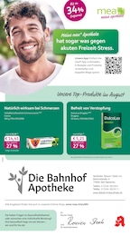 mea - meine apotheke Prospekt für Bad Rappenau mit 4 Seiten mea - meine apotheke Prospekt für Bad Rappenau: "Unsere August-Angebote", 4 Seiten, 01.08.2026 - 31.08.2026